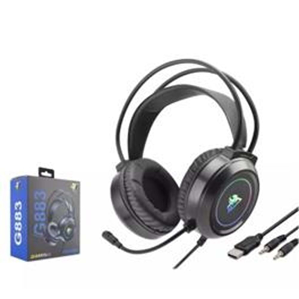 Hadron G883 Gaming Kulaklık 2-3.5Mm + Usb Siyah