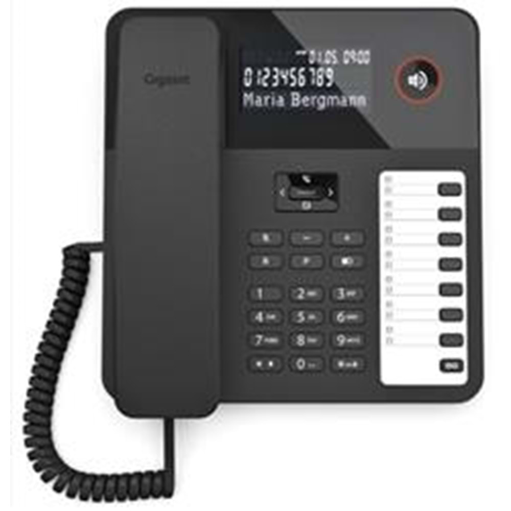 Gigaset DESK 600 Siyah Masaüstü Telefon