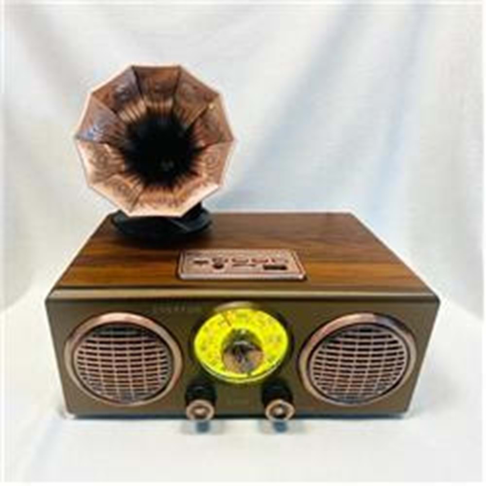 Everton Rt-748 Bluetooth Fm-Usb-Tf-Aux Şarjlı Nostaljik Radyo