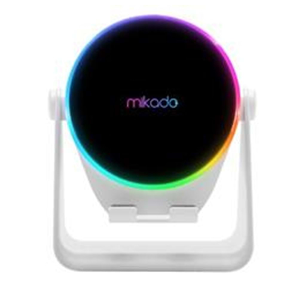 Mikado MD-68BT Zynox Beyaz 5W 1200mAh BT,USB,İnduction Destekli Speaker