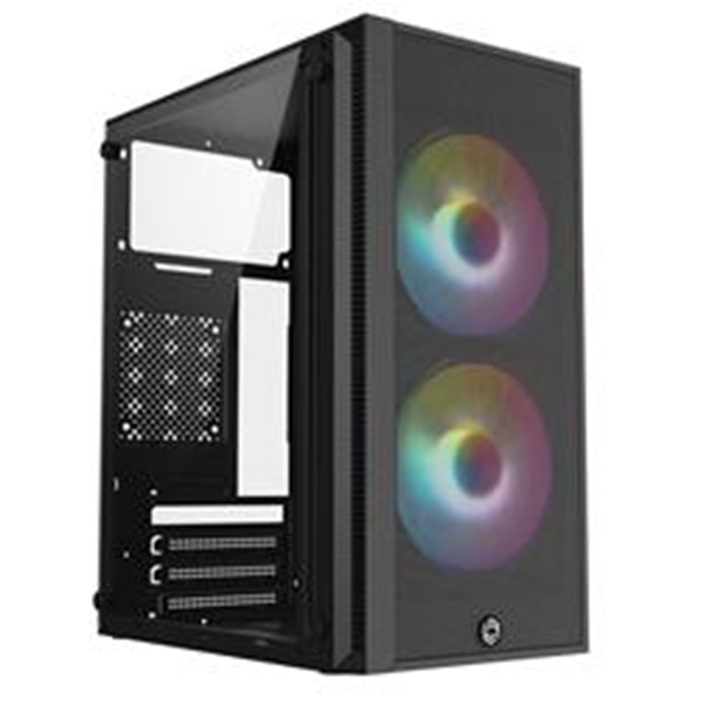 Frisby FC-8970G Mini Tower Gaming Kasa (300W) 2 x 120mm Rainbow Fan