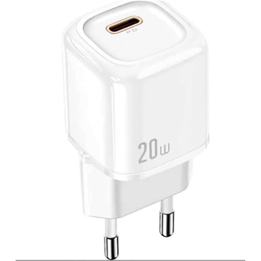 Mcdodo Ch-8290 20W Mini Pd Type-C Girişli Şarj Adaptörü-Beyaz