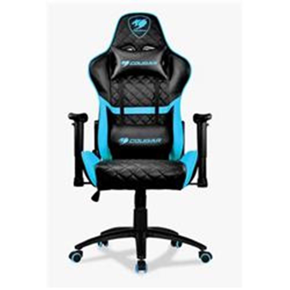 Cougar Armor One Siyah-Mavi Oyuncu Koltuğu