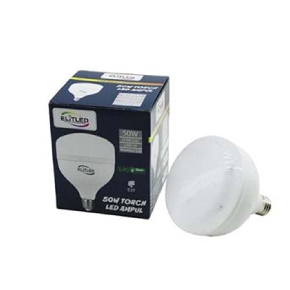 ELİTLED 50W BEYAZ TORCH AMPUL 
