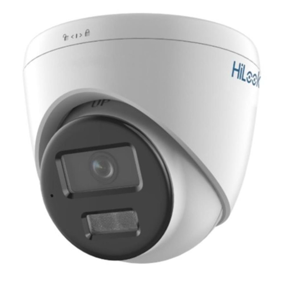 Hilook IPC-T229HA-LUF-Sl 2MP 2.8mm ColorVu Çift Yönlü Sesli IP Dome Kamera 