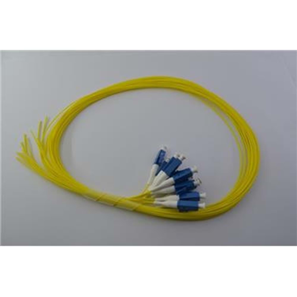 TELDATA TLD-PIGSMLC SINGLE MODE PIGTAIL LC-UPC 1 METRE(12Lİ)