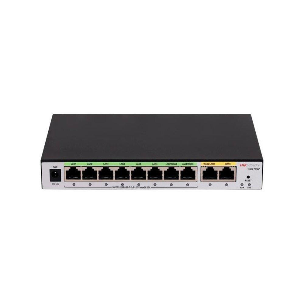 HIKVISION 10port DS-3WG210GP-SI GIGABIT Router 250kullanıcıya kadar