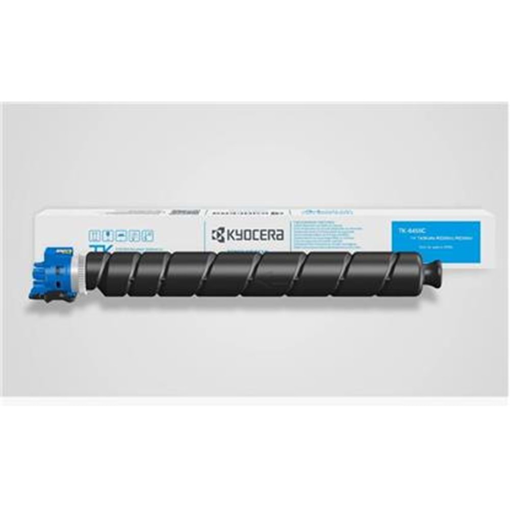 Kyocera TK-8455C Cyan Mavi Orjinal Fotokopi Toneri TASKalfa MZ2501ci - MZ3501ci 12.000 Sayfa