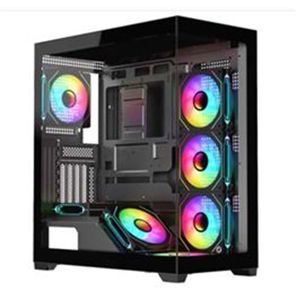 Frisby FC-9565G GDOMINATOR 650w 80+ Gaming Kasa 7x ARGB Fan