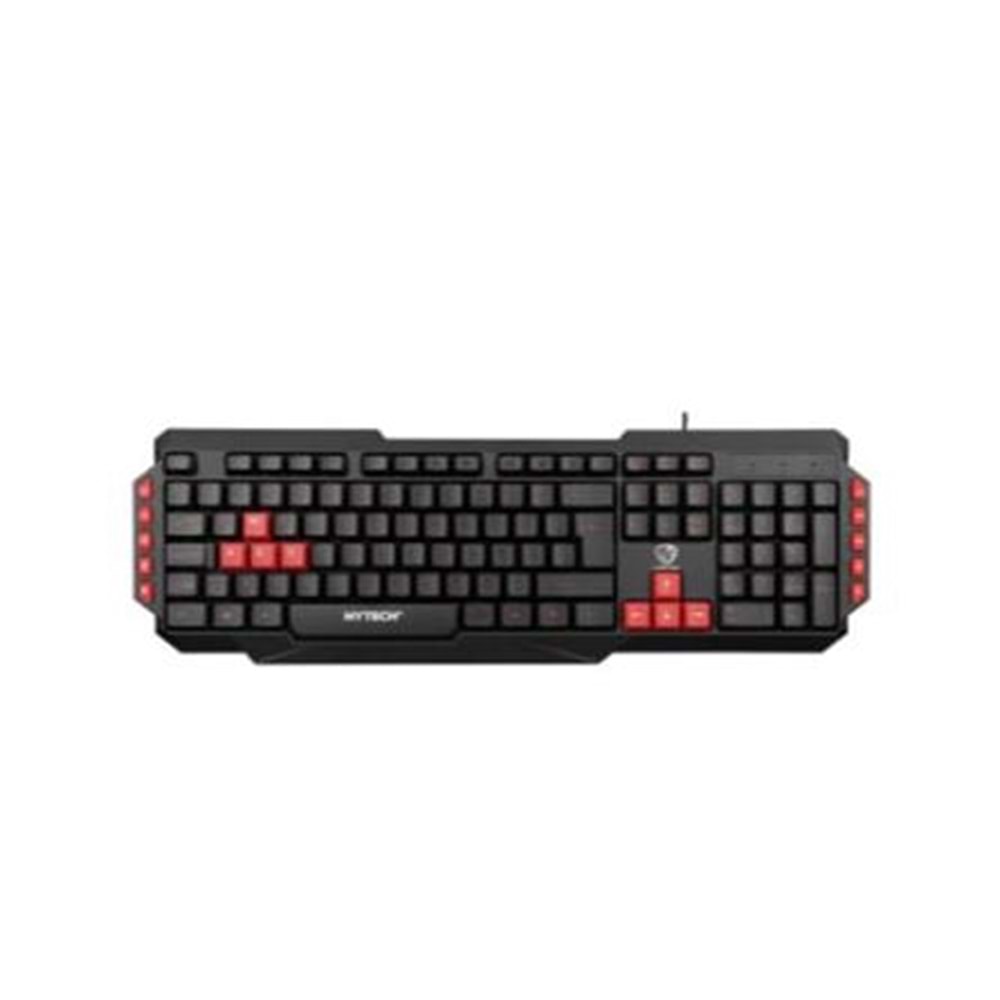 Hytech HYK-46 GAMY Siyah USB Kırmızı Tuşlu Q Gaming Oyuncu Klavyesi