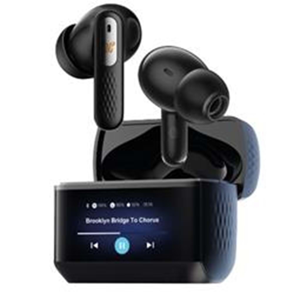 Snapron SNK-9002 Siyah Led Ekran Kablosuz Bluetooth 5.4 Kulak İçi Kulaklık (ENC Mıc-ANC Gameıng)