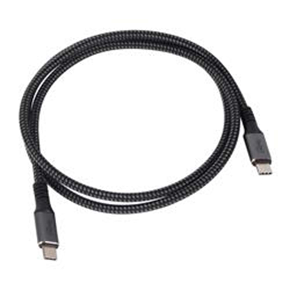 Vcom CU520M Type-C to Type-C 3m 20Gpbs (USB4) 90W 4K@60Hz Video Örgülü Şarj ve Data Kablosu