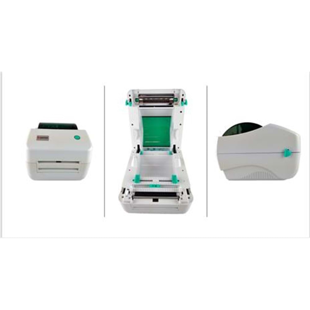 Perkon PR-420D Direct Termal 203DPI Usb+Seri+Ethernet Barkod Yazıcı 