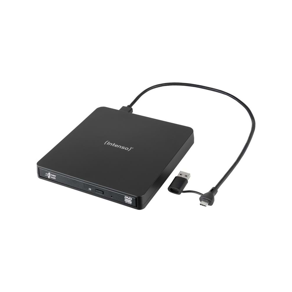 Intenso 5401400 Harici CD-DVD Yazıcı USB 3.2 Gen 1x1 Sata Arabirimli Yüksek Performanslı Cihaz