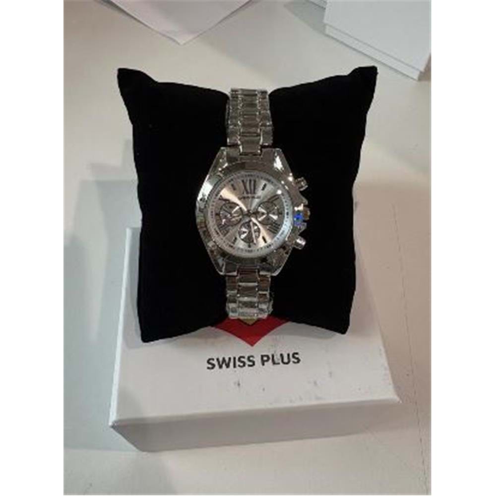 Swiss Plus Woman Watch Model-3 ST0730ABL Silver-Silver