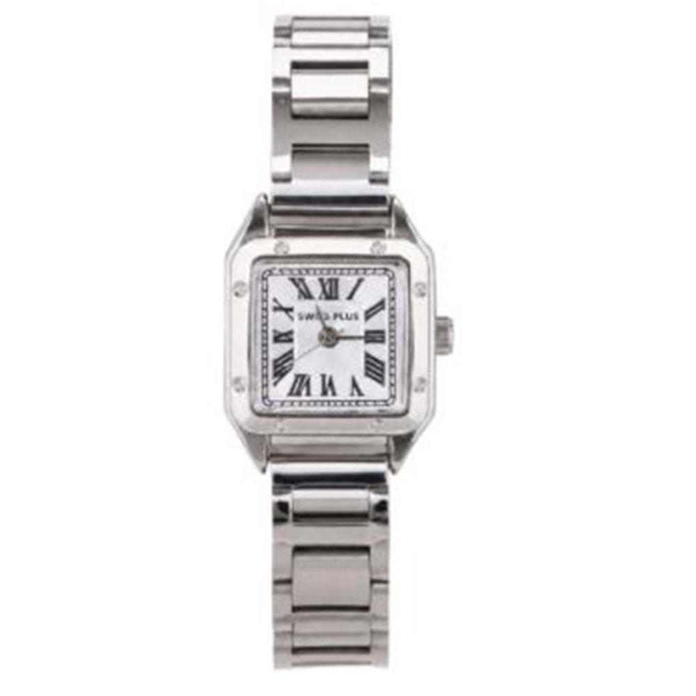 Swiss Plus Woman Watch Model-4 ST6162AF Silver