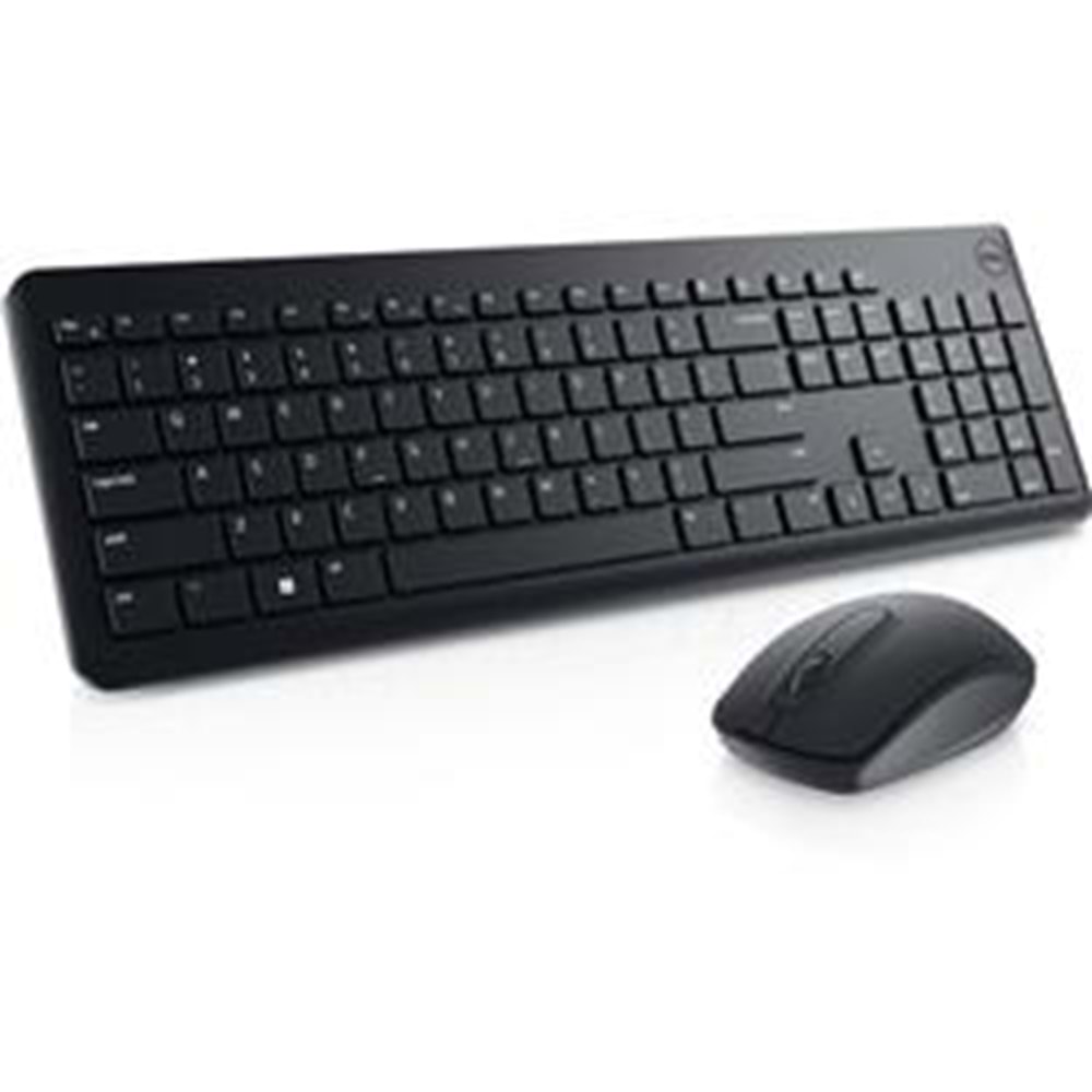 Dell KM3322W Türkçe Q 580-AKGI Kablosuz Klavye Mouse Set Siyah