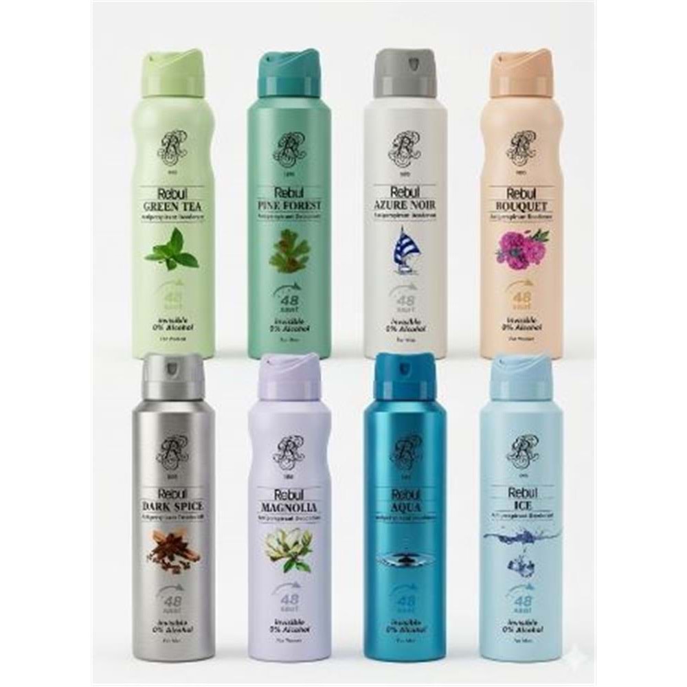 Rebul Dark Spice 150ml Bay Deodorant 