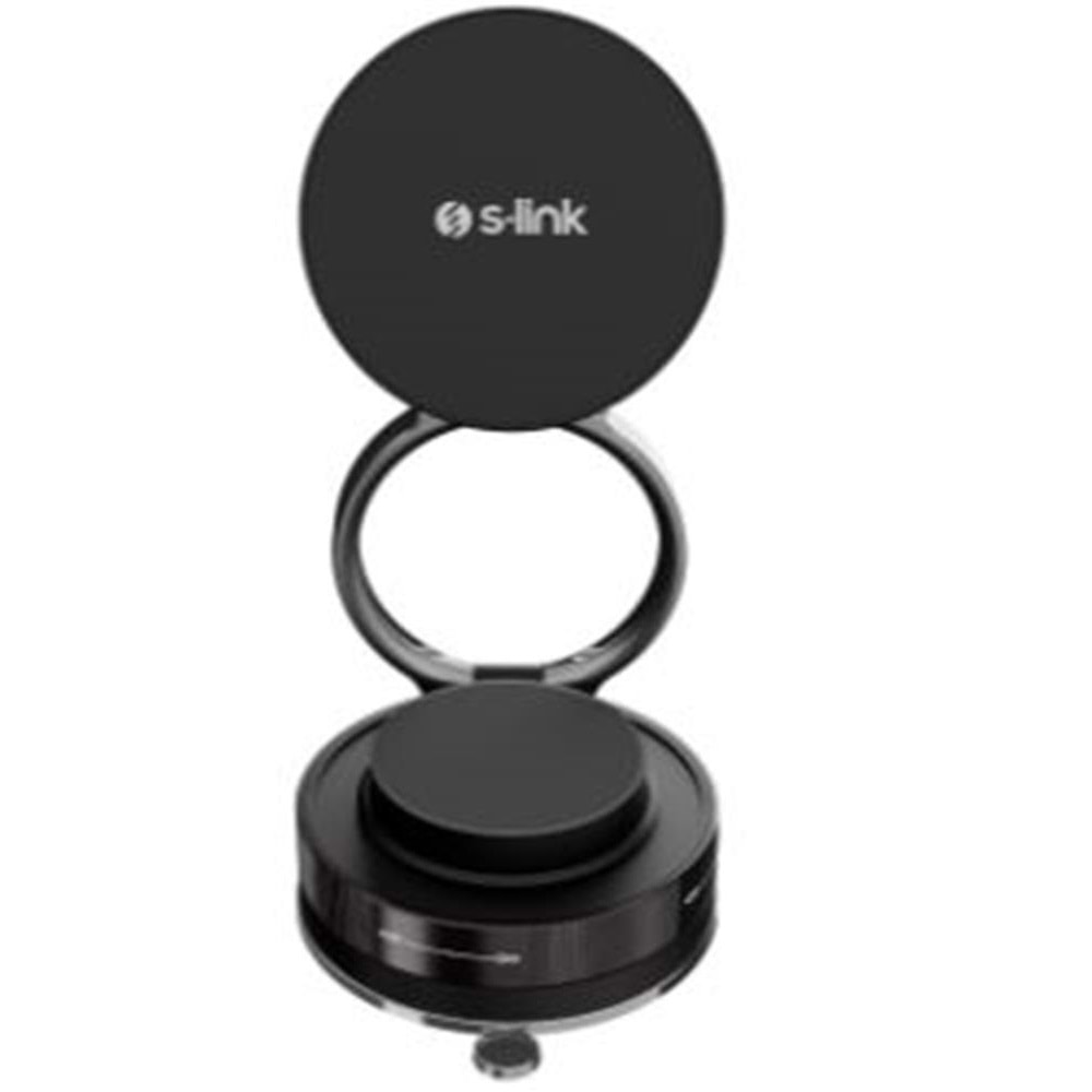 S-link SL-AT44 Magsafe Vakumlu Telefon Tutucu Siyah