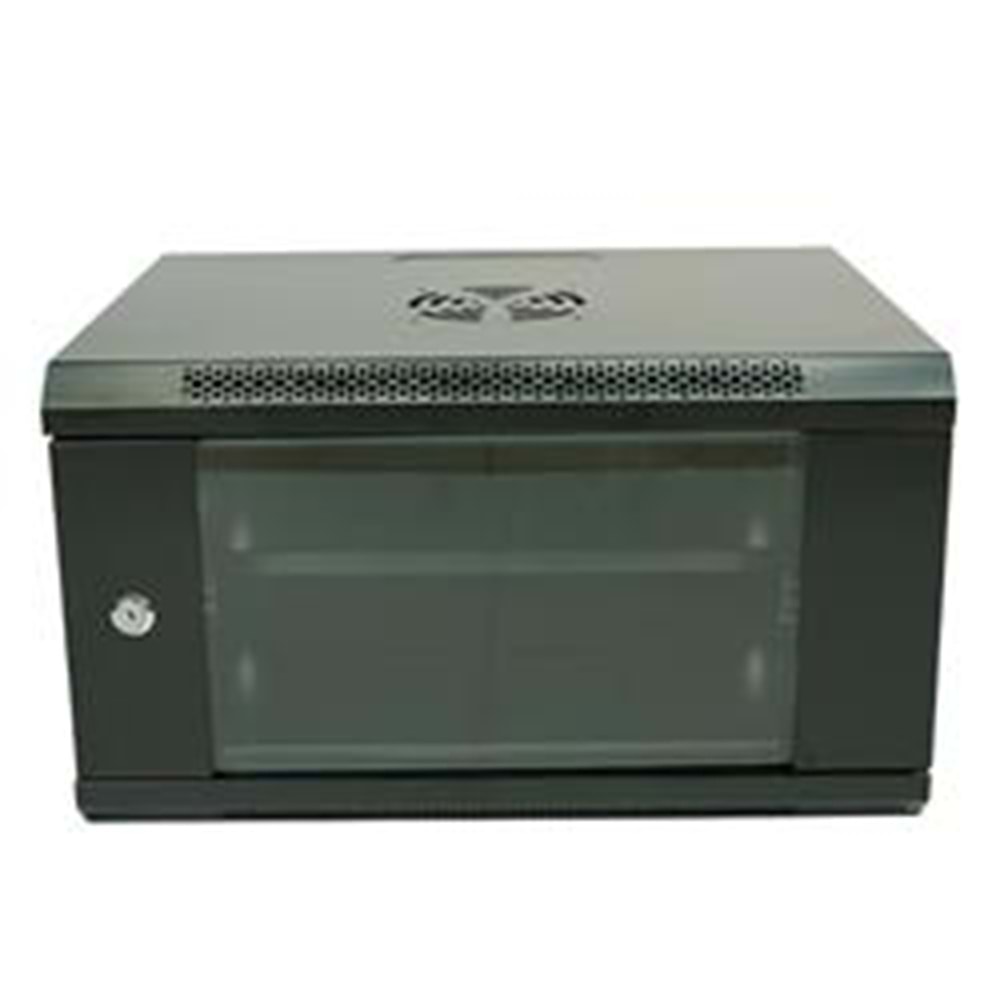 Racksan ML-6407S 7U Duvar Tipi Kabinet (350-530-400) Raf+Fan+Priz