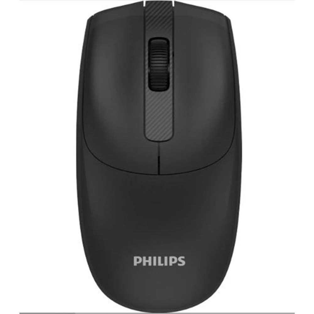 Philips SPK7398B 1600DPI Kablosuz Sessiz Optik Siyah Mouse 
