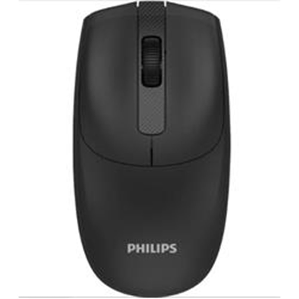 Philips SPK7398B 1600DPI Kablosuz Sessiz Optik Siyah Mouse 