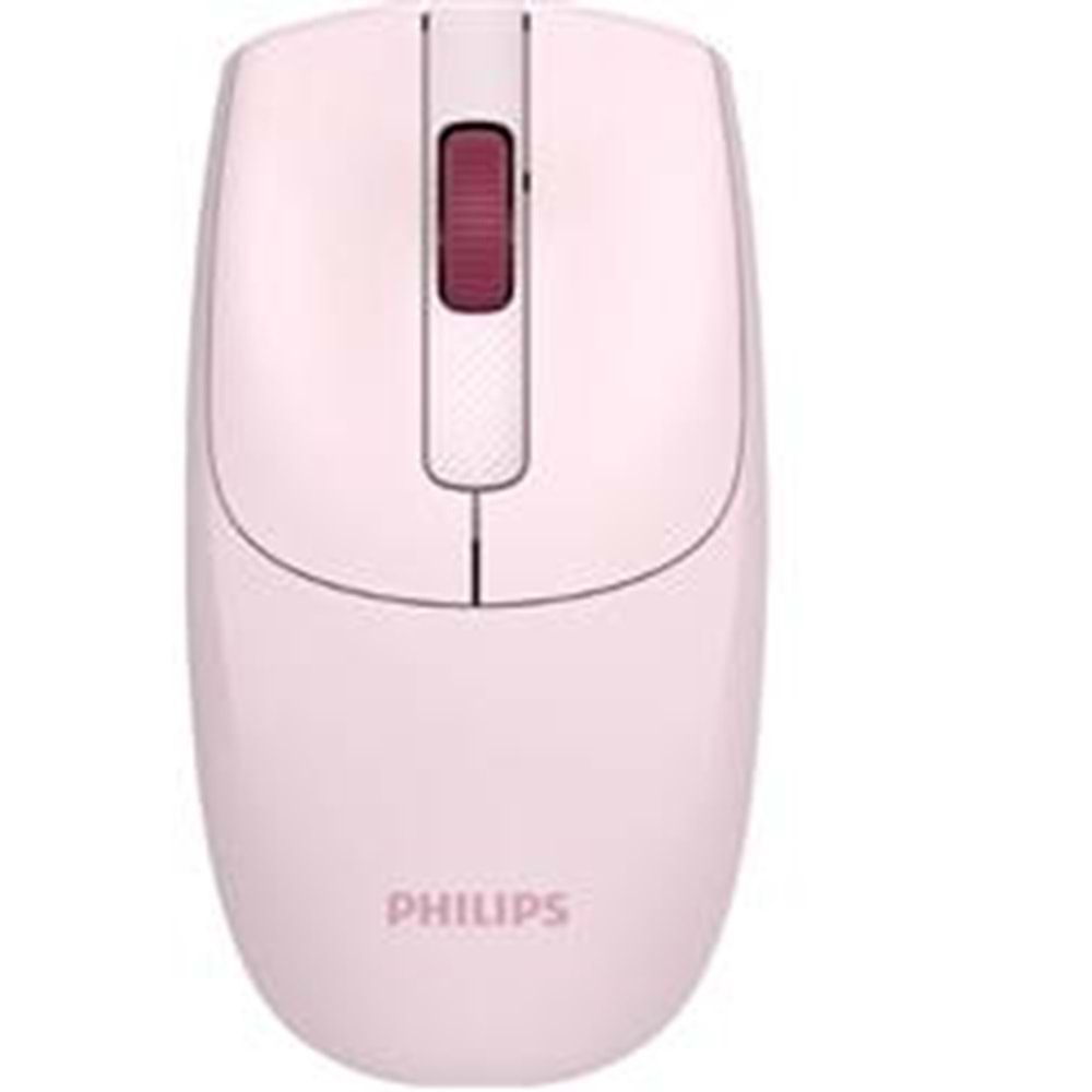 Philips SPK7398P 1600DPI Kablosuz Sessiz Optik Pembe Mouse 