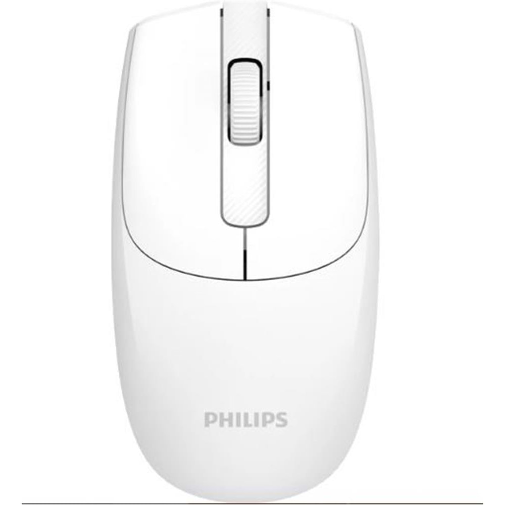 Philips SPK7398W 1600DPI Kablosuz Sessiz Optik Beyaz Mouse 