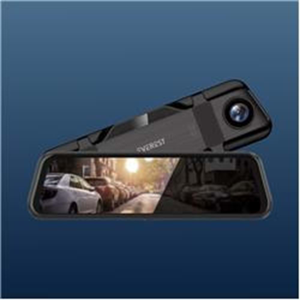 Everest CAR20 10.0 IPS Ekran 2K+720P 130°Açı Park Izlenebilen G-Sensor Ses Kontrol Dahılı 64GB TF 