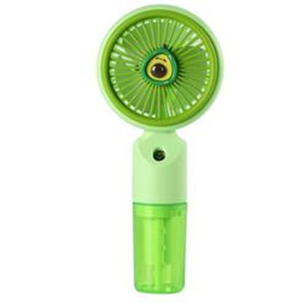 Feny FN-F50 Yeşil Kademeli Ultra Sessiz Buharlı Şarjlı 800Mah Mini El Fanı