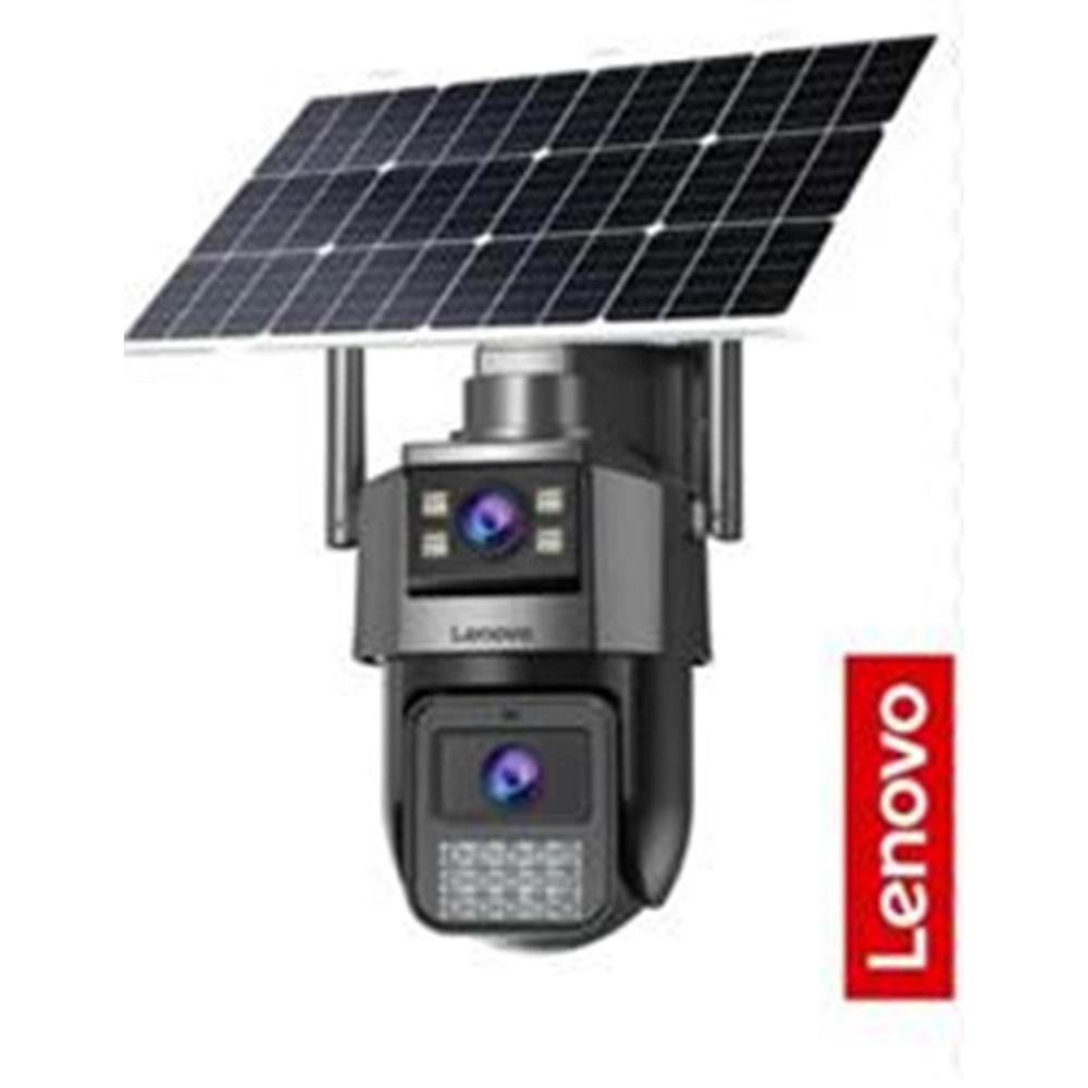 Lenovo G4S4 3MP+3MP 2 Lens AOV Smart 4G Solar Kamera 