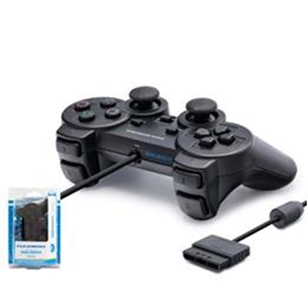 HADRON HD303 PS2 Uyumlu Kablolu GamePad Oyun Kolu - Siyah