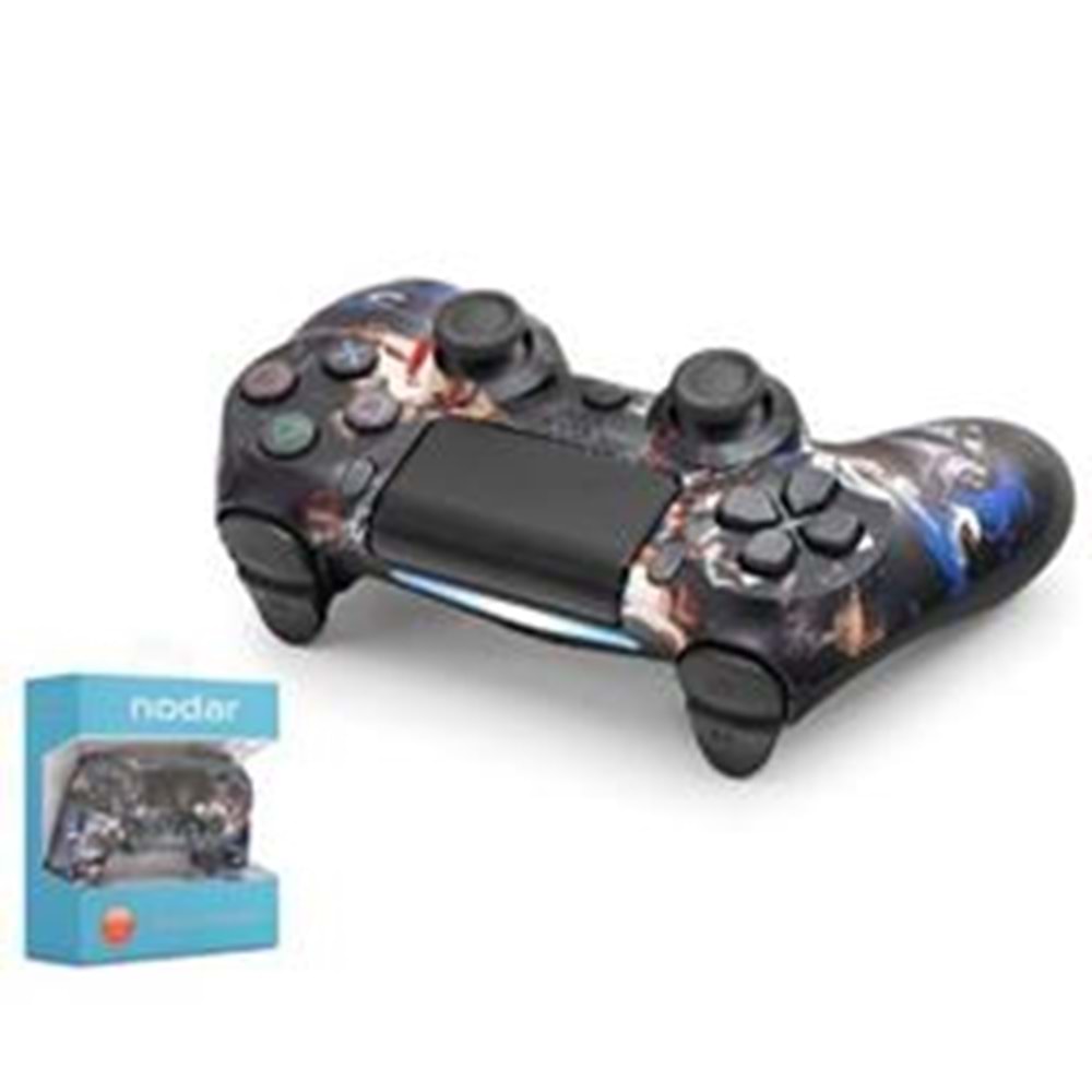 NODAR ND400AD PS4 Uyumlu Kablosuz GamePad Oyun Kolu - Çok Renkli
