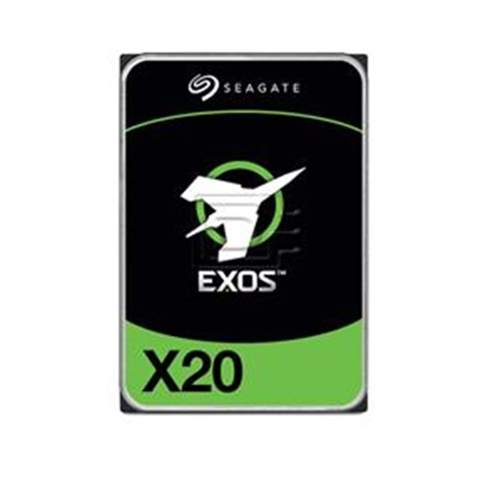 Seagate 20TB Exos X20 ST20000NM007D 3.5 7200 512e 7-24 Nas Sata Sabit Disk (Boğaziçi Garantili)