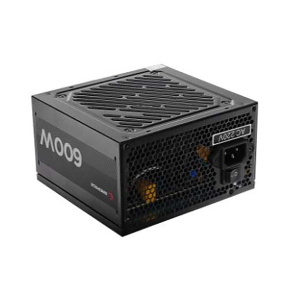 Rampage RMP-600-80P 600W 80 Plus Standart 12cm Fan Aktif PFC Power Supply (Kutusuz)