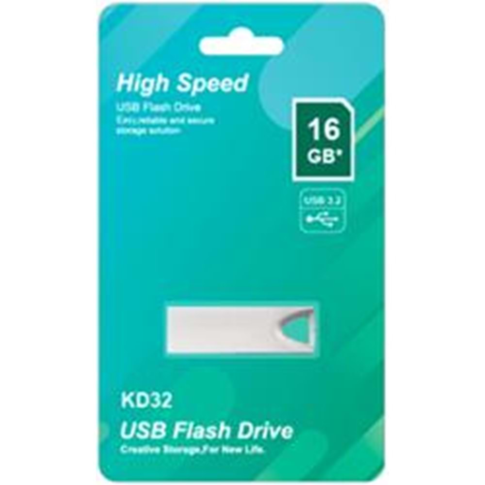 Elba 16GB Metal 3.2 USB Flash Bellek