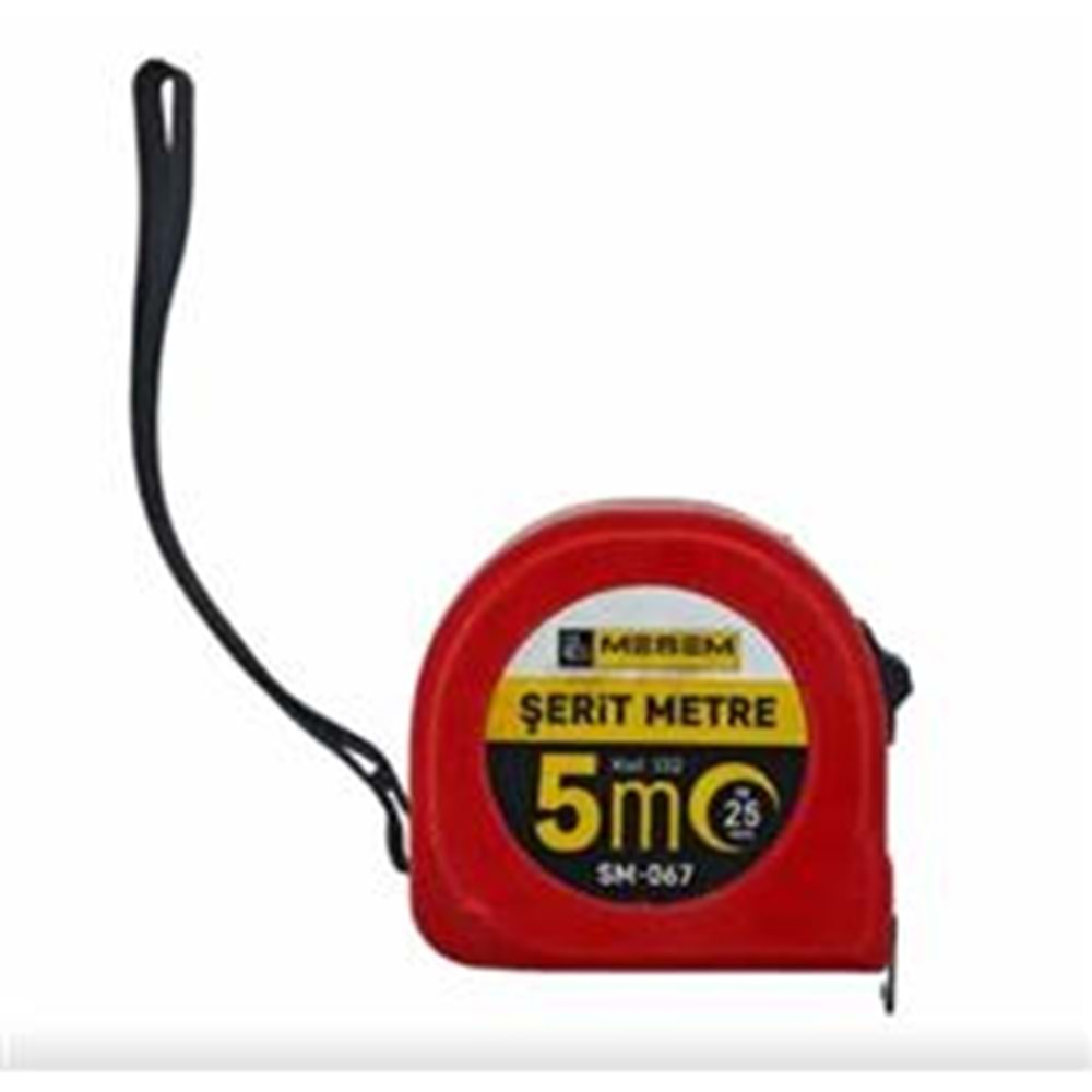 Meşem Çelik Şerit Metre 5x25 Mm Sm-067 152