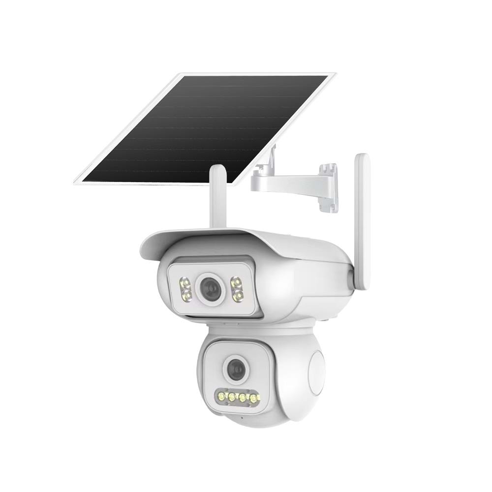 Joysee SW2 6Mp 2x2.8mm AOV Solar Wifi İki Kamera 4IR+4Led PTZ