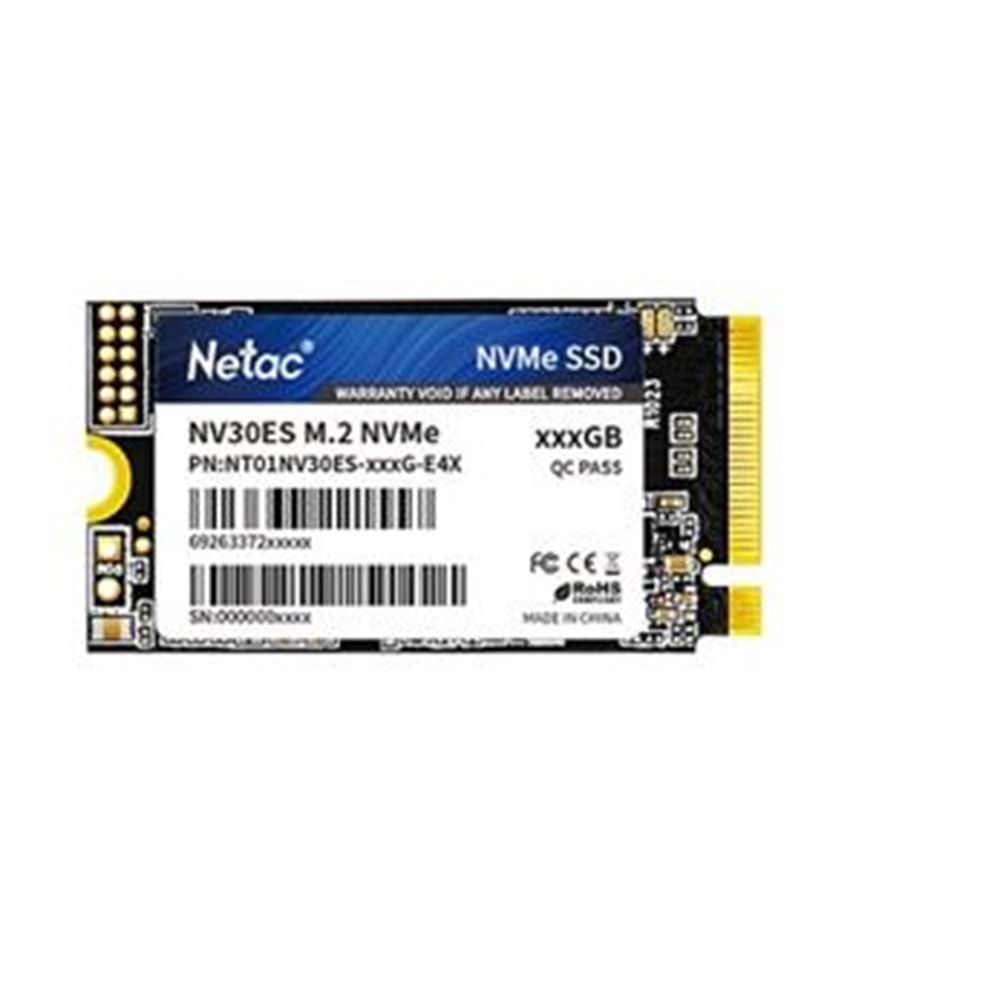 Netac NV30ES 512GB SSD M.2 2242 NVMe NT01NV30ES-512-E4X Ssd