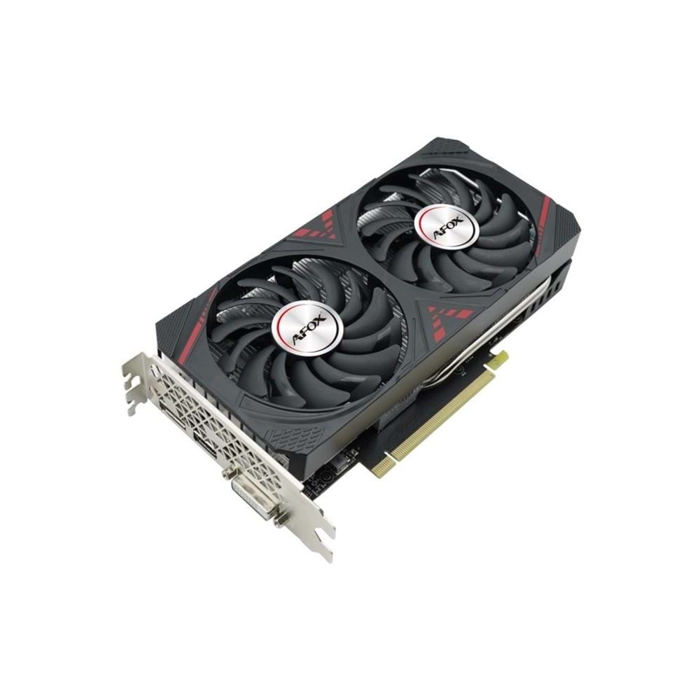 Afox Geforce GTX1660TI 6gb 192bit AF1660TI-6144D6H4 Dp DVI HDMI Atx Dual Fan Retail Pack Ekran Kartı