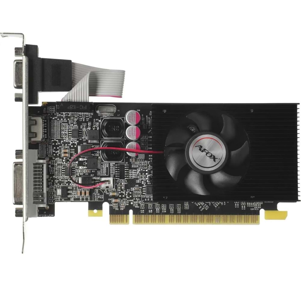Afox Geforce Gt610 2gb Ddr3 64bit AF610-2048D3L5-V3 DVI HDMI VGA LP Single Fan Ekran Kartı