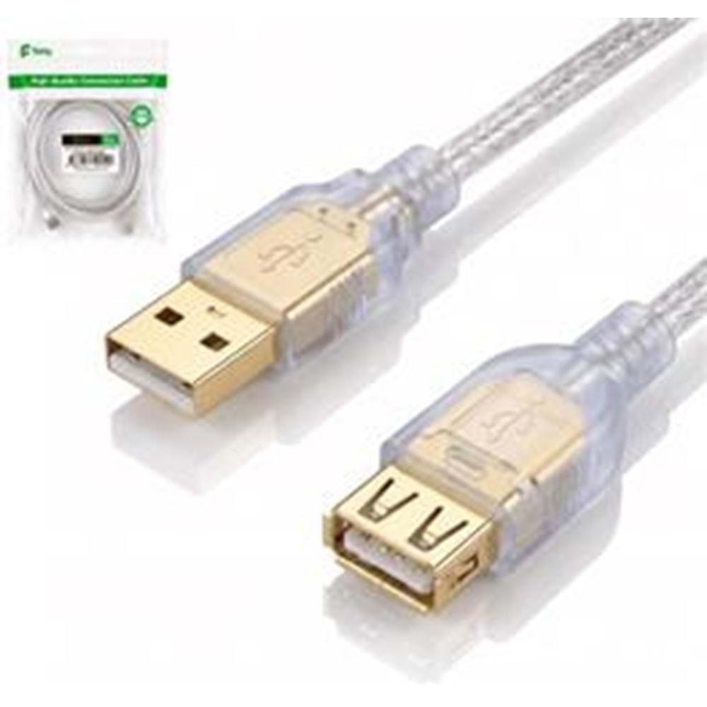 Feny FN-AF3015 USB2.0 AM-AF Şeffaf Uzatma Kablosu 1.5M