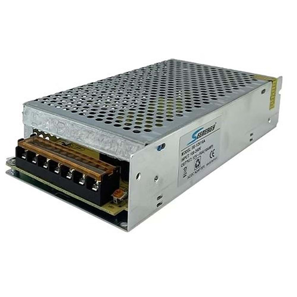 OneTech 12V 10 Amper Metal Adaptör