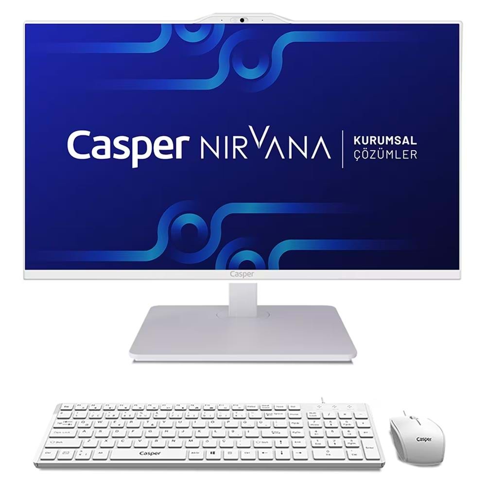 Casper Nirvana A90.1342-BE00A-V-B-K Beyaz i5-13420H 16GB RAM 500GB NVME Pivot W11H All In One