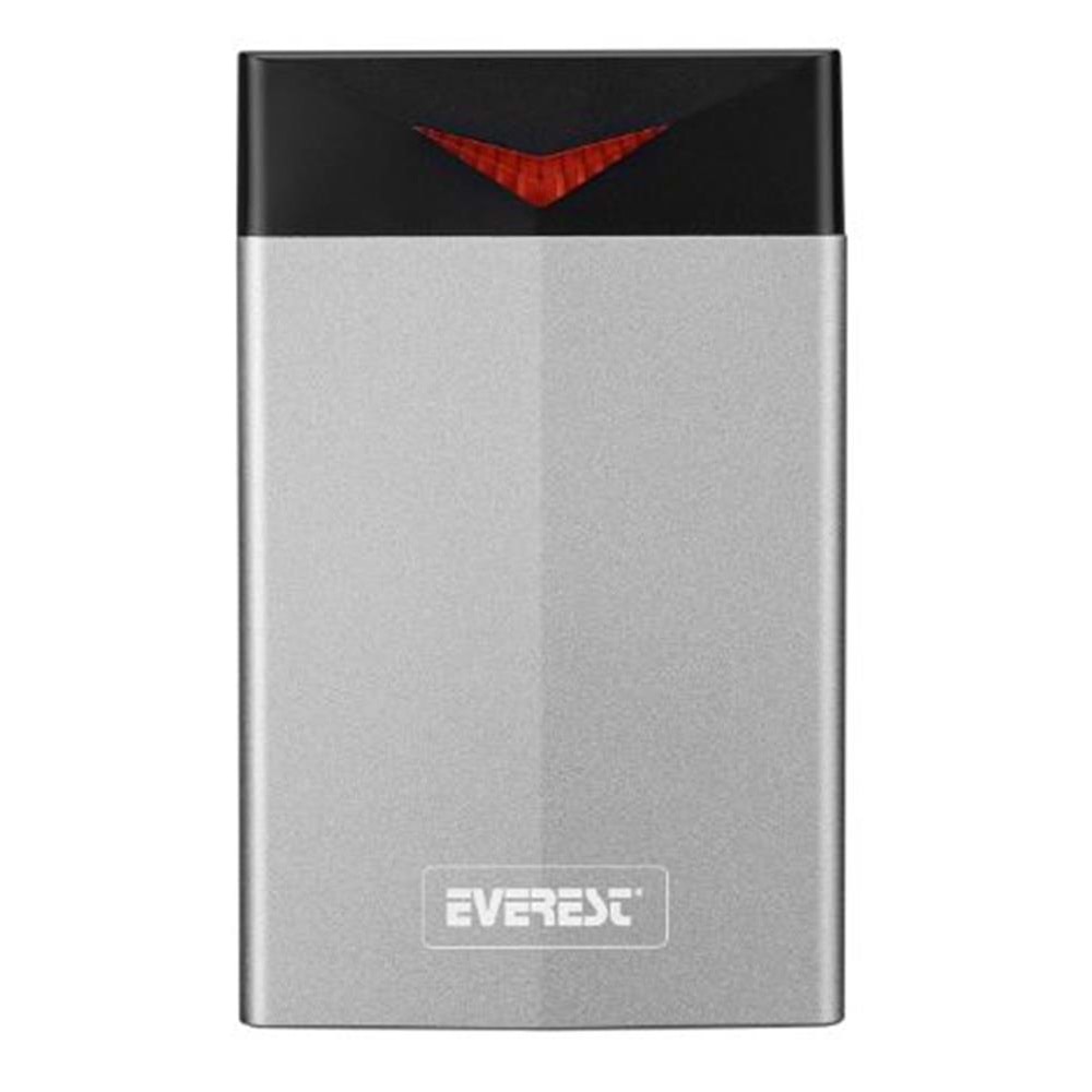 Everest HDC-M211 Harici USB3.0 hız 5 Gbps SATA III 6 Gbps RGB Işıklı Hdd Kutusu