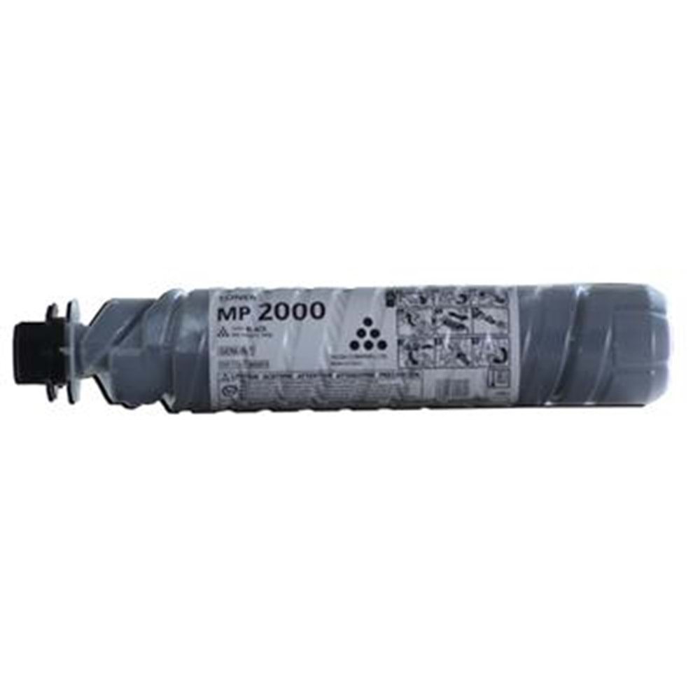 Ricoh MP 2000 Orjinal Fotokopi Toneri Aficio 2015-2016 MP 1500-1600-1900 1230D 9.000 sayfa