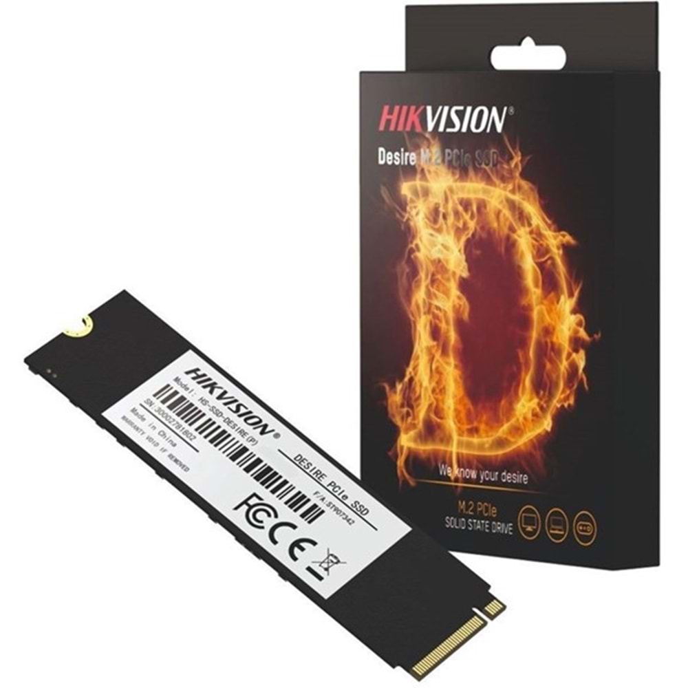 HIKVISION 512GB HS-SSD-DESIRE(P) 2500- 1025MB/s M2 NVME GEN3 Disk
