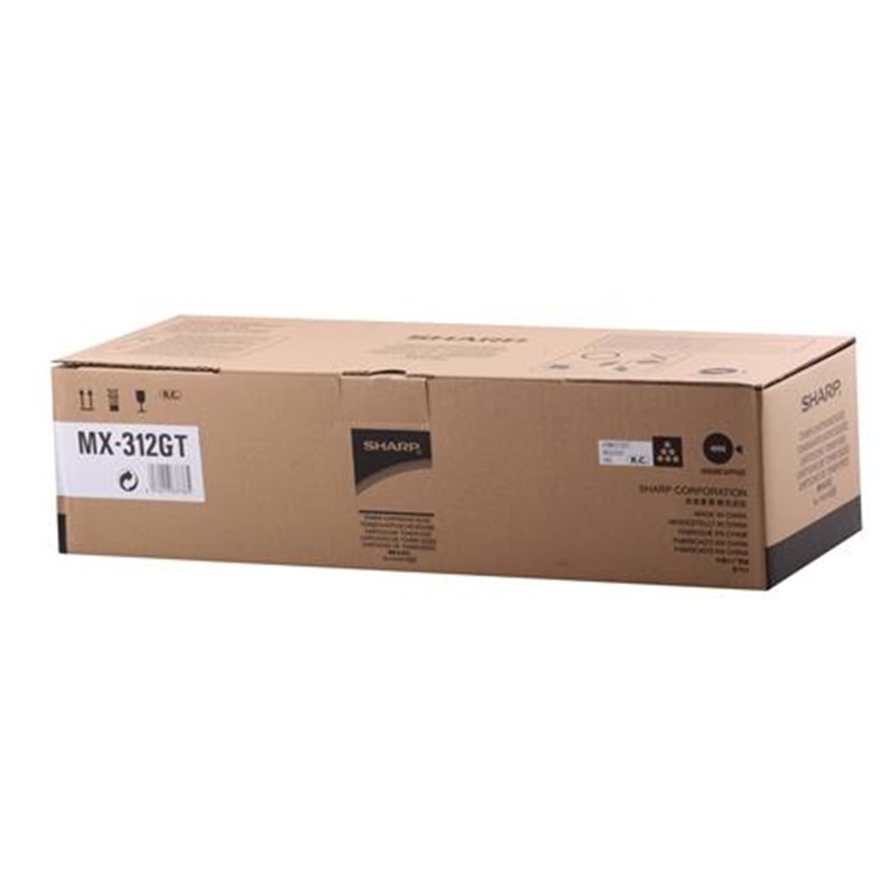Sharp MX-312GT Orjinal Fotokopi Toneri MX-M260-M264-M314-M354 MX310 25.000 Sayfa 