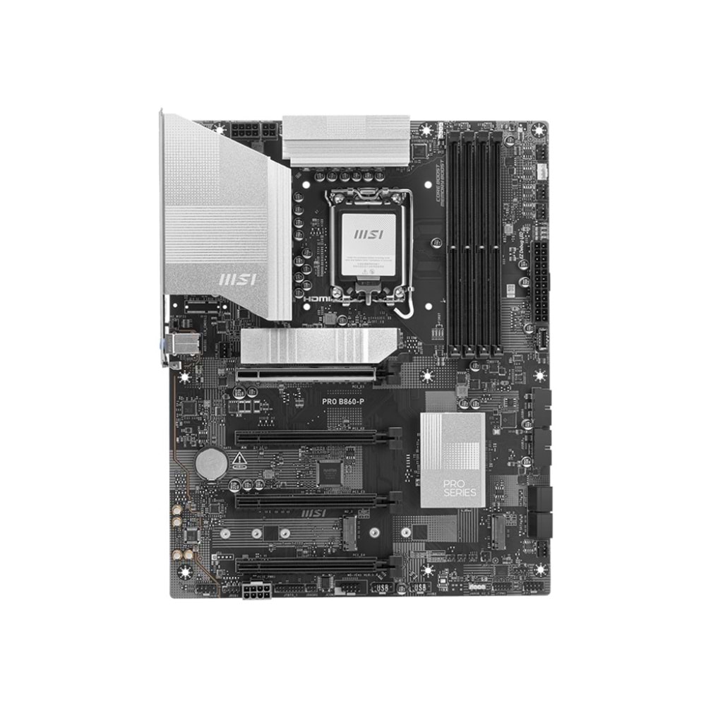MSI PRO B860-P DDR5 HDMI-DP TYPEC PCIE 5.0 1851p ATX