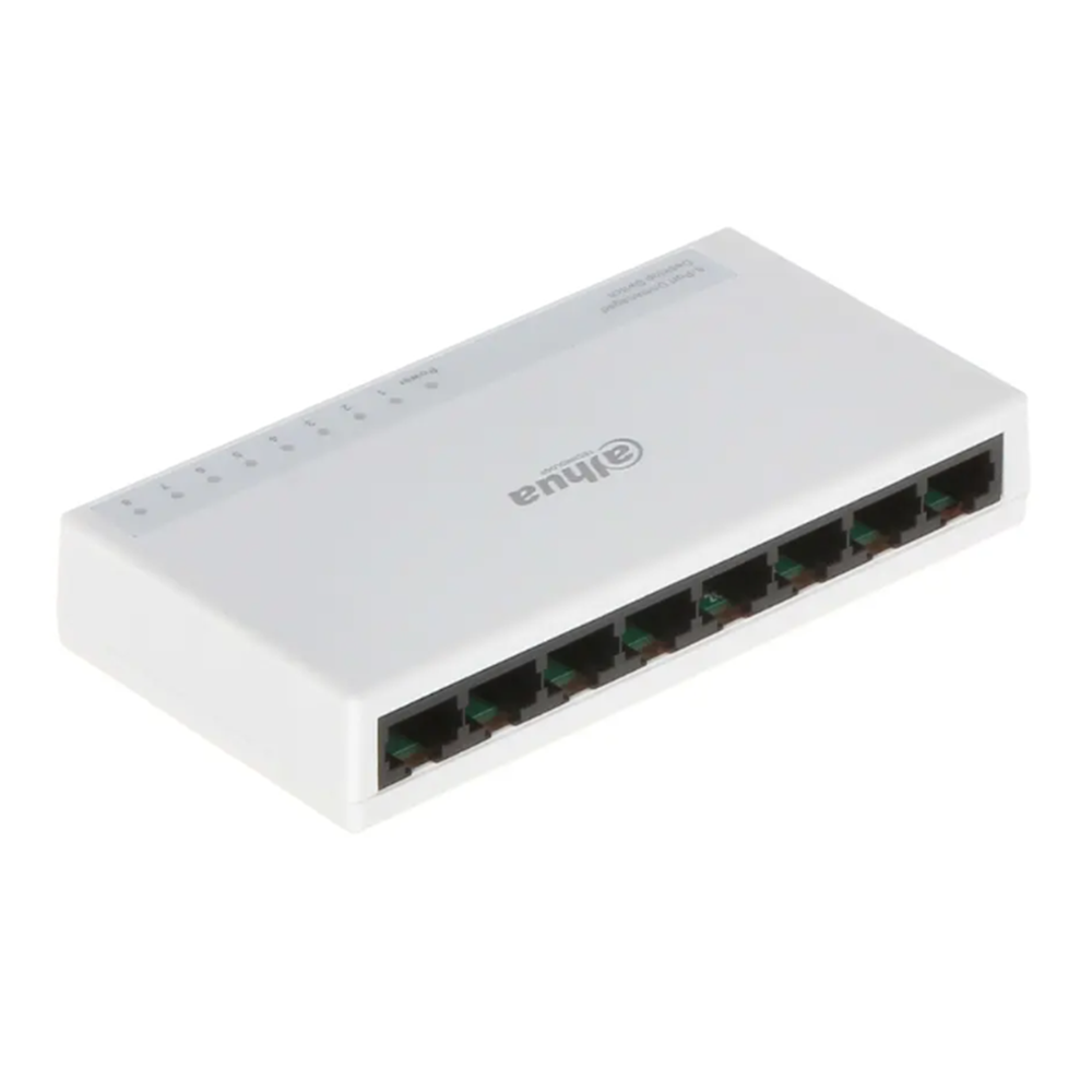 DAHUA 8port 10/100 Yönetilemez Switch PFS3008-8ET-L